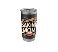 Baking Mom Funny Cookie Baking Kitchen Love Stainless Steel Insulated Tumbler