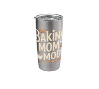 Baking Mom Mode Funny Cookie Baking Kitchen Love Stainless Steel Insulated Tumbler