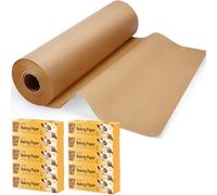 Baking Paper 50m Baking Parchment Paper Unbleached Premium Quality Greaseproof Paper for Kitchen,Oven Safe Food Grade Material Baking, Cooking, Grilling, Air Fryer Steaming Dispensing Pack