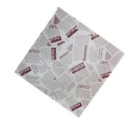 Baking Paper for Biscuits as Inserts - Pack of 100 Non-Stick Baking Towels, Food-Safe, Butter Paper with Non-Stick Coating, for Baking, Picnics, Parties, French Fries