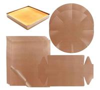 Baking Paper Sheets, Reusable Non-Stick Food Grade Baking Tools | Baking Paper for Air Fryer | for Microwave Fryer Steamers Home Camping