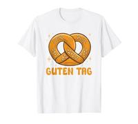Baking Pretzel German Bread Making Bakery Baker Bread Maker Value Graphic T-Shirt, Men, White, M