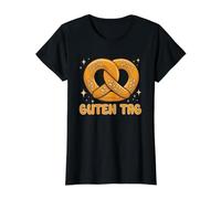 Baking Pretzel German Bread Making Bakery Baker Bread Maker Value Graphic T-Shirt, Women, Black, XL