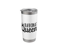 Baking Queen Pastry Confectioner Bakery Cake Baking Bake Stainless Steel Insulated Tumbler