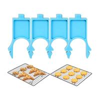 Baking Sheet Stacker - Space-Saving Stackable Tray Dividers - Cooling Racks Accessory for Meal Prep Freeze Drying Pantry Storage Sheet Pan