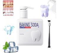 Baking Soda Oral Health Toothpaste,Intensive Whitening Toothpaste,Baking Soda Tootpaste for Oral Care and Fresh Mouth,Whitening Teeth,Enamel Protection & Stain Removal (1 Pcs, 300g)