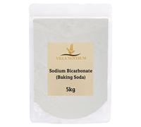 Baking Soda, Sodium Bicarbonate 5kg by Villa Nostrum, Pure Baking Soda for Baking, Cleaning, Bath Bombs