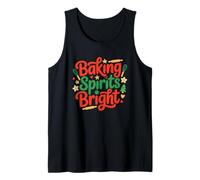 Baking Spirits Bright Festive Christmas Holiday Baker Tank Top