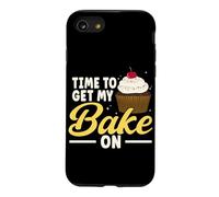 Baking Time To Get My Bake On Pastry Cake Cookies Baker Case for iPhone SE (2020) / 7/8