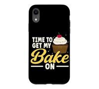 Baking Time To Get My Bake On Pastry Cake Cookies Baker Case for iPhone XR