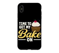 Baking Time To Get My Bake On Pastry Cake Cookies Baker Case for iPhone XS Max