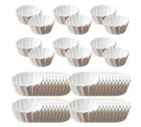 Baking Tin Liners - Cake Tin Liners | Cake Liners | Round Cake Tin Liners, 50x Portable Basques Cake Paper | Parchment Paper Rounds, 4/6/8-Inch Muffin Tin Liners, Cupcake Wrappers