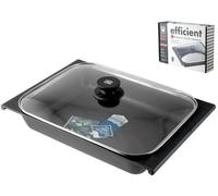 Baking Tin Non-Stick Efficient with Lid CMS 41x29 Clear Pinti inox