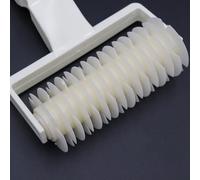 Baking Tool Pastry Lattice Roller Cutter for Cookie Pie Pizza Bread Dough with Plastic Handle for Easy Lattice Design (S)