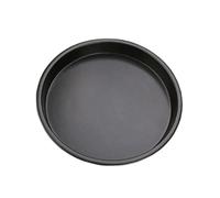 Baking Tray Carbon Steel Pizza Pan Plate Dish Tray Mold Bakeware Baking Tool for Oven Crisper for Kitchen 6/7/8/10 Inch(10inch)