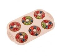 Baking Utensils with 6 Cavities Easy Draining Silicone for Muffins and Cupcakes, for Cake Chocolate, Candies, Jelly Biscuits, Sweet Home, Kitchen, Parties, Camping