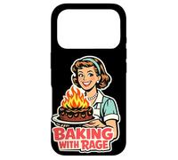 Baking With Rage Retro 1950s Housewife Pop Art Humor Case for iPhone 17 Pro