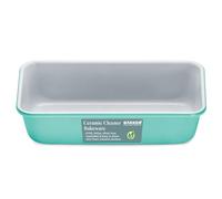 Bakken- Swiss Premium Loaf Pan - Aluminized Steel, Ceramic Non-Stick Coating, PFOA PFAS Free, Even Heat, Non-Toxic, 9x4.7x2.3”, Stylish Colors, Healthy Baking, Ideal Size, Durable BakeWare