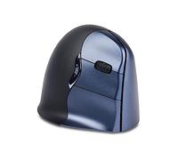 Evoluent Jacklo 4 Right Handed Wireless Vertical Mouse. Black/Blue/Silver.
