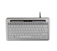Bakker & Elkhuizen BNES840DUK Keyboard QWERTY S-board 840 Design USB silver-whit