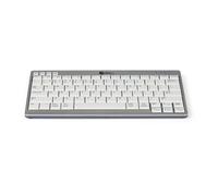 Bakker Elkhuizen BNEU950WUS Keyboard US QWERTY Ultraboard 950 white-silver/wireless