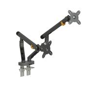 Bakkerelkhuizen BE Flexible Dual Monitor Arm Dark Grey BNEBFDDG