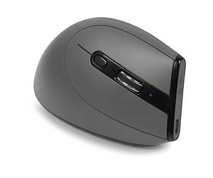 BakkerElkhuizen Grip Pro Vertical Mouse Right-Handed - Wireless USB - Ergonomic for Large Hands - Adjustable DPI (1000/1600/2400) - USB-C Rechargeable - Reduces Wrist and Forearm Discomfort