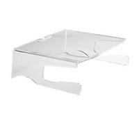 BakkerElkhuizen Q-Riser Monitor Stand 365 x 130 x 330 mm Transparent