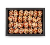 Baklava Box Maamoul Dates Almond (850g) - Authentic Middle Eastern Cookies | Soft, Nutty, and Delicious | Perfect for Gifting, Celebrations, or Everyday Indulgence | Traditional Flavor!