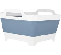 BAKOKI Folding Bowl with Drain Plug, 10 L, Drip Tray for Sink, with Drain Plug, Dish Pan, Foldable Sink, Space-Saving, Non-Slip, Food Safe, Ideal for Tableware