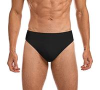 BAKPH Men's Full-seat Dance Brief,Support Dance Ballet Belt, Black, S