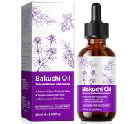 Bakuchiol Face Oil Natural Retinol Alternative, 4-in-1 Plant Blend Face Serum for Smoothing Fine Lines & Even Skin Tone 60 ml