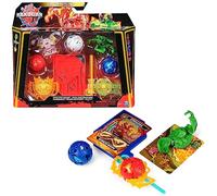 BAKUGAN 3.0 Battle Pack with 5 Balls, Customisable Action Figures with Character Cards for Collecting, Various Variations, for Children from 6 Years