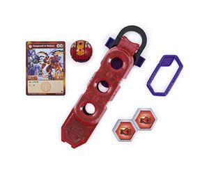 Bakugan 6059907 BTB Baku Clip -Gml-Red Black- Solid- F20-M02