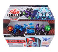 Bakugan Baku-Gear 4-Pack, Nillious Ultra with Baku-Gear and Hydorous Ultra, Collectible Action Figures