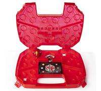 Bakugan Baku-storage Case for Bakugan Collectible Action Figures, with extra Bakugan Basic Ball (Dragonoid (Red)), for Ages 6 and Up