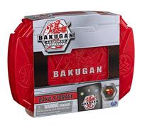 Bakugan, Baku-Storage Case with Dragonoid Collectible Action Figure and Trading Card, Red