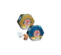 Bakugan Baku-Tin, Premium Collectors Storage Tin with 2 Mystery Bakugan (Style May Vary), for Kids Aged 6 and up