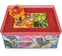 BAKUGAN 3.0 Baku-Tin with Special Attack Mantid, Metal Storage Box with Individually Assembled Action Figure and Trading Cards, for Children Aged 6 and Up