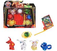 BAKUGAN Battle 5-Pack, Special Attack Bruiser, Dragonoids, Hammerhead, Nillious; Customizable, Spinning Action Figures, Kids Toys for Boys and Girls 6 and up