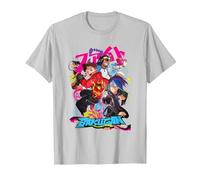 Bakugan Brawlers Team T-Shirt, Men, Silver Grey, Large