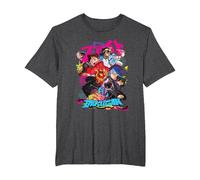Bakugan Brawlers Team T-Shirt, Men's Big and Tall, Dark Heather Grey, 6X Tall