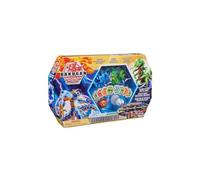 BAKUGAN - Coffret Face Off Bakugan Saison 3 - 6063623 - Figurines et Arene Bakugan transportable Geogan Rising