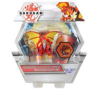 BAKUGAN Collector Figures With 2 Trading Cards & Collectors Coin - Dragonoid Red