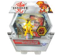 BAKUGAN Collector Figures With 2 Trading Cards & Collectors Coin - Dragonoid Yellow