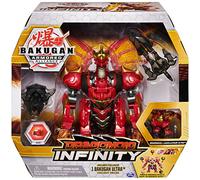 BAKUGAN Dragonoid Infinity Transforming Figure with Exclusive Fused Ultra and 10 Baku-Gear Accessories
