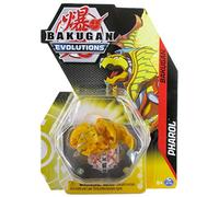 BAKUGAN Evolutions 2022 Aurelus Pharol 2-inch Core Collectible Figure and Trading Cards, Gold