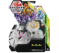Bakugan Evolutions 2022 Starter 3-Pack with Diamond Eenoch Ultra, Pharol, and Neo Pegatrix