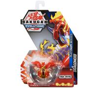 Bakugan Evolutions Dragonoid Red Platinum Series True Metal Bakugan 2 BakuCores and Character Card Kids Toys for Boys Ages 6 and Up