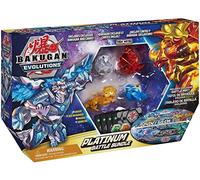 Bakugan Evolutions: Platinum Battle Bundle Season 4 Set (4 Bakugan and 1 Fabric Arena)